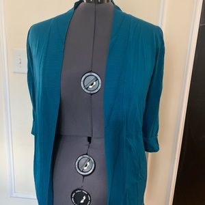 Teal Sweater by Laura Ashley